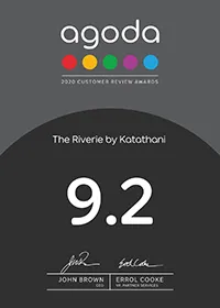 Agoda Customer Review Award 2020 – 9.2/10